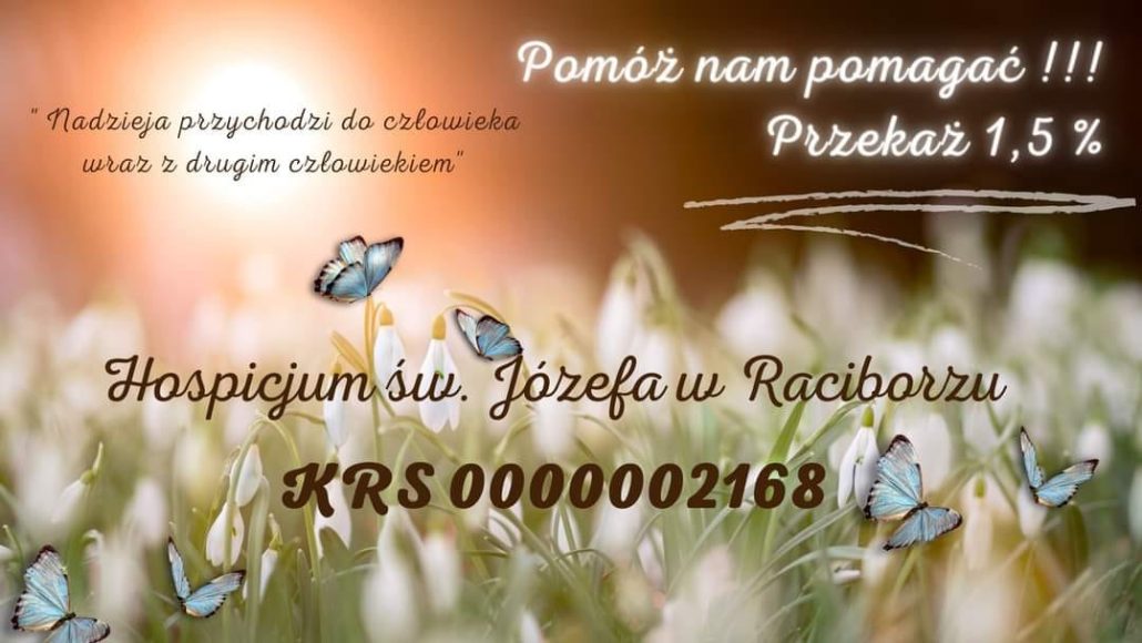 Pomóż nam pomagać - przekaż 1,5% podatku
